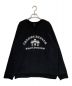 CHROME HEARTS（クロムハーツ）の古着「Cemetery Cross Crewneck Sweat」｜ブラック