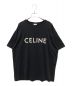 CELINE（セリーヌ）の古着「ルーズ Tシャツ / コットンジャージー」｜ブラック