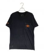 CHROME HEARTSクロムハーツ）の古着「Orange Cemetery Cross Tee」｜ブラック