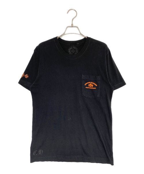 CHROME HEARTS（クロムハーツ）CHROME HEARTS (クロムハーツ) Orange Cemetery Cross Tee ブラック サイズ:Mの古着・服飾アイテム