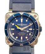 BELL&ROSSベルアンドロス）の古着「BR-03 DIVER BLUE Ref.BR03-92-DIV-03739」｜ブルー