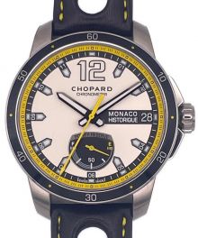 CHOPARD（ショパール）の古着「グランプリ モナコヒストリック Ref.8568」｜ベージュ