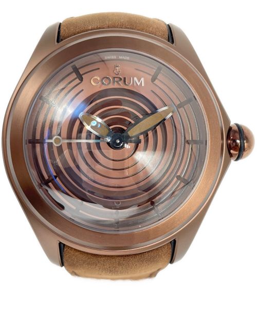 CORUM（コルム）CORUM (コルム) パブルオプティカルアートリミテッド Ref.082 311 98 0062 OP01R ブラウンの古着・服飾アイテム