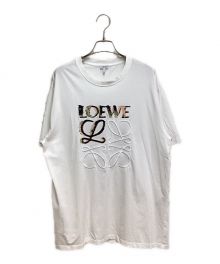 LOEWE（ロエベ）の古着「リラックスフィット アナグラムTシャツ」｜ホワイト