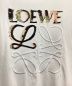 中古・古着 LOEWE (ロエベ) リラックスフィット アナグラムTシャツ ホワイト サイズ:M：50000円