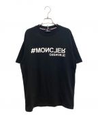 MONCLER GRENOBLEモンクレール グルノーブル）の古着「GRENOBLE T-SHIRT(グルノーブルTシャツ)」｜ブラック