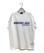 MONCLER GRENOBLEモンクレール グルノーブル）の古着「GRENOBLE T-SHIRTS(グルノーブルTシャツ)」｜ホワイト