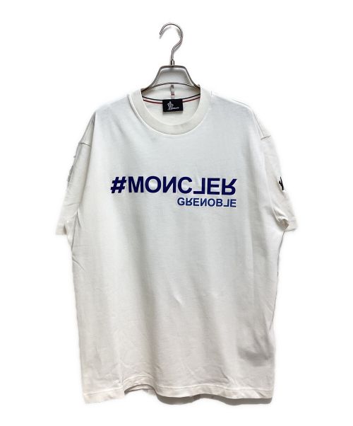 MONCLER GRENOBLE（モンクレール グルノーブル）MONCLER GRENOBLE (モンクレール グルノーブル) GRENOBLE T-SHIRTS(グルノーブルTシャツ) ホワイト サイズ:Lの古着・服飾アイテム