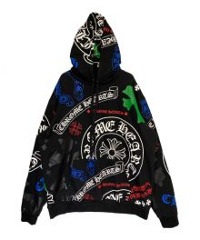 CHROME HEARTS（クロムハーツ）の古着「プルオーバーパーカー」｜ブラック×グリーン