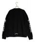 CHROME HEARTS (クロムハーツ) Neck Logo Crewneck Sweatshirt ブラック サイズ:L：120000円