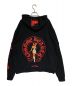 CHROME HEARTS (クロムハーツ) DEADLY DOLL (デッドリー ドール) HOODIE ブラック×レッド サイズ:L：180000円