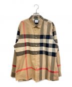 BURBERRYバーバリー）の古着「SOMERTON(サマートン) チェックシャツ」｜ベージュ