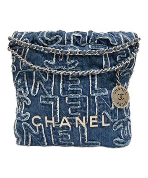 CHANEL（シャネル）CHANEL (シャネル) シャネル22 ミニ デニムの古着・服飾アイテム