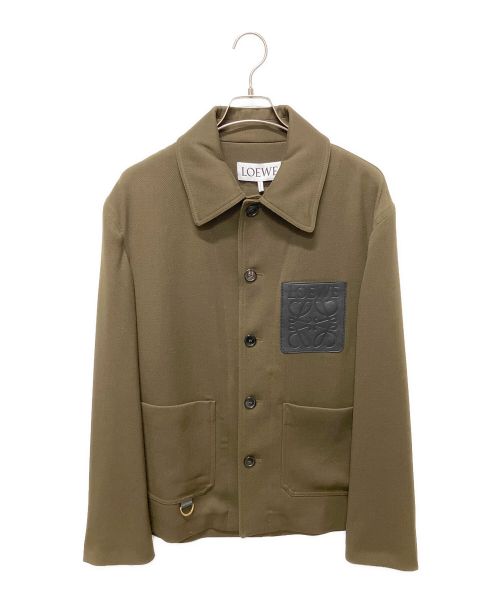 LOEWE（ロエベ）LOEWE (ロエベ) Workwear Jacket オリーブ サイズ:48の古着・服飾アイテム