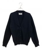 Maison Margielaメゾンマルジェラ）の古着「Elbow patch cardigan（エルボーパッチカーディガン）」｜ブラック