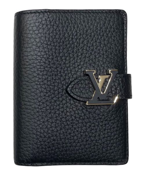 LOUIS VUITTON（ルイ ヴィトン）LOUIS VUITTON (ルイ ヴィトン) LV ヴェルティカル ウォレット コンパクト ブラック サイズ:-の古着・服飾アイテム