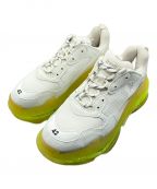 BALENCIAGAバレンシアガ）の古着「Triple S」｜ホワイト×イエロー