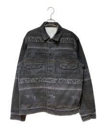 sacai×eric haze（サカイ×エリックヘイズ）の古着「23SS Eric Haze Denim Blouson（エリックヘイズデニムブルゾン）」｜グレー