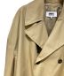 中古・古着 MM6 Maison Margiela (エムエムシックス メゾンマルジェラ) Relaxed Fitting Trench Coat（リラックスドフィッティングトレンチコート） ベージュ サイズ:S：70000円