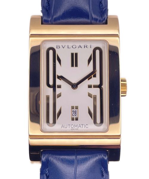 BVLGARI（ブルガリ）BVLGARI (ブルガリ) レッタンゴロ Ref.RT 45 G ホワイトの古着・服飾アイテム