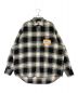 VETEMENTS（ヴェトモン）の古着「MY NAME IS FLANNEL SHIRT」｜グレー×ホワイト