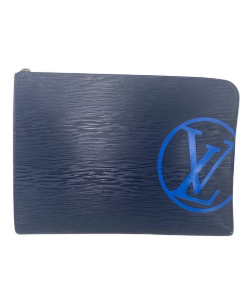 LOUIS VUITTON（ルイ ヴィトン）LOUIS VUITTON (ルイ ヴィトン) クラッチバッグ ネイビー サイズ:-の古着・服飾アイテム