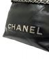 中古・古着 CHANEL (シャネル) CHANEL 22 LINE MINI マトラッセ チェーンショルダーバッグ ブラック サイズ:ミニ/mini：650000円