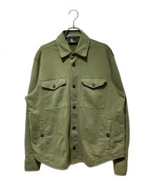 MONCLER GRENOBLE（モンクレール グルノーブル）の古着「CAMICIA/Cotton Jacket（カミシア/コットンジャケット）」｜カーキ