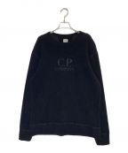 C.P COMPANYシーピーカンパニー）の古着「ロゴニット」｜ブラック