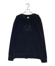 C.P COMPANY（シーピーカンパニー）の古着「ロゴニット」｜ブラック