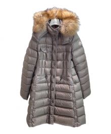 MONCLER（モンクレール）の古着「HERMIFUR/ダウンコート」｜グレー