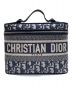 Christian Dior（クリスチャン ディオール）の古着「オブリークバニティバッグ」｜ネイビー