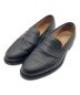 Crockett & Jones（クロケット＆ジョーンズ）の古着「ローファー シボレザー ダイナイトソール BOSTON2 LAST376 」｜ブラック