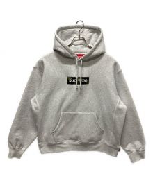 SUPREME（シュプリーム）の古着「Box Logo Hooded Sweatshirt」｜ライトグレー