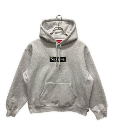 【中古・古着通販】SUPREME (シュプリーム) Box Logo Hooded Sweatshirt ライトグレー サイズ:S｜ブランド・古着通販  トレファク公式【TREFAC FASHION】スマホサイト