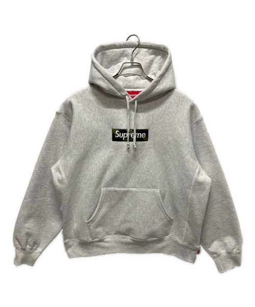 SUPREME（シュプリーム）SUPREME (シュプリーム) Box Logo Hooded Sweatshirt ライトグレー サイズ:Sの古着・服飾アイテム