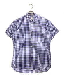 COMME des GARCONS SHIRT（コムデギャルソンシャツ）の古着「ギンガムチェックシャツ」｜スカイブルー