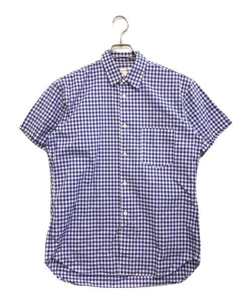 COMME des GARCONS SHIRT（コムデギャルソンシャツ）COMME des GARCONS SHIRT (コムデギャルソンシャツ) ギンガムチェックシャツ スカイブルー サイズ:XSの古着・服飾アイテム