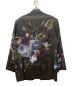 LAD MUSICIAN (ラッドミュージシャン) WOOL GABARDINE FLOWER BIG JACKET/ウールギャバ フラワービッグジャケット ブラック サイズ:46：37000円