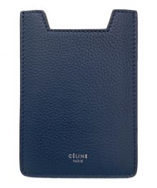 CELINE（セリーヌ）の古着「レザーマルチケース」｜ネイビー