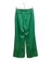 GUCCI (グッチ) satin slacks（サテンスラックス） グリーン サイズ:38：22000円