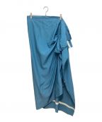 QUIRAクイラ）の古着「22SS Exclusive Blue Midi Skirt」｜ブルー