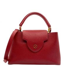 LOUIS VUITTON（ルイ ヴィトン）の古着「カプシーヌPM」｜レッド