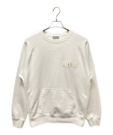 DIOR HOMME×sacai（ディオール オム×サカイ）の古着「Cotton Fleece Sweat Shirt」｜ホワイト