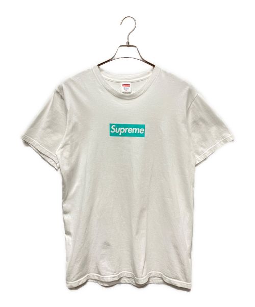 SUPREME（シュプリーム）SUPREME (シュプリーム) TIFFANY & Co. (ティファニー) BOXロゴTシャツ ホワイト サイズ:Mの古着・服飾アイテム