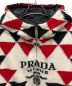 中古・古着 PRADA (プラダ) カシミアアーガイルジャケット レッド サイズ:XL：240000円