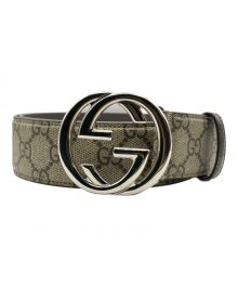 GUCCI（グッチ）の古着「インターロッキングG バックル付き ベルト」