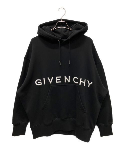 GIVENCHY（ジバンシィ）GIVENCHY (ジバンシィ) 4Gロゴパーカー ブラック サイズ:Mの古着・服飾アイテム