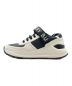 BURBERRY (バーバリー) RONNIE LOW TRAINER ホワイト×ブラック サイズ:35：35000円