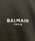 中古・古着 BALMAIN (バルマン) フロックロゴ クロップド Tシャツ ブラック サイズ:XS：12000円